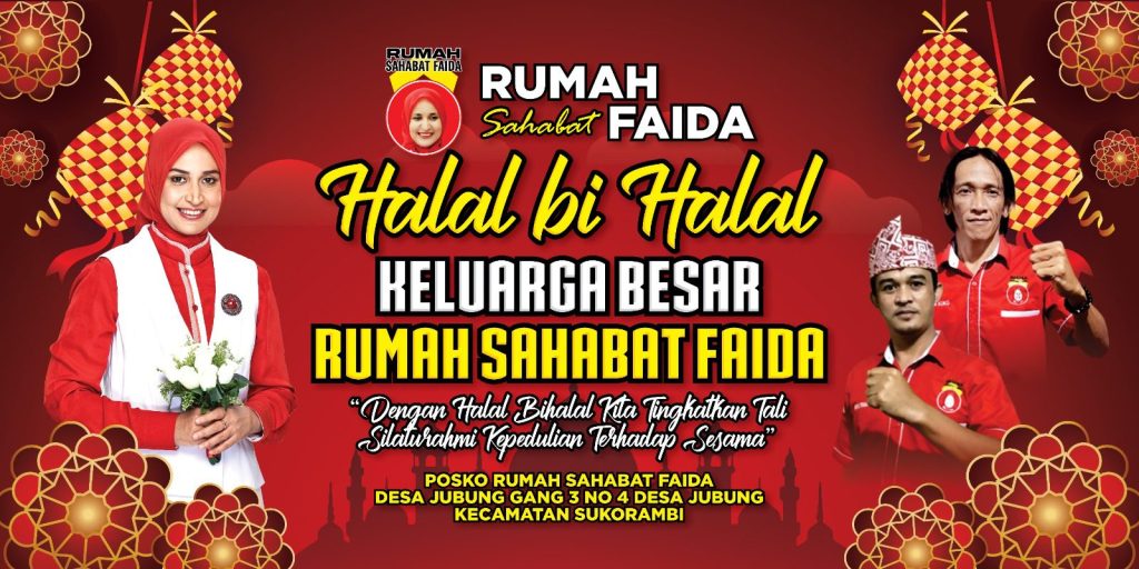 Kemeriahan Acara Halal Bi Halal Keluarga Besar Rumah Sahabat Faida Jember
