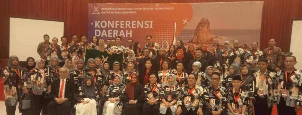 Ikatan Notaris Indonesia ( INI ) Jember Bondowoso Gelar Konferensi&nbsp;Daerah