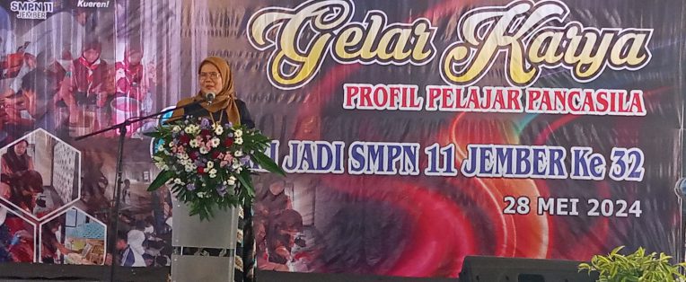 Dies Natalies ke 32 SMP Negeri 11 Gelar Karya dan Jalan&nbsp;Santai
